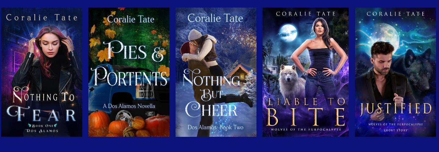 Coralie Tate books banner