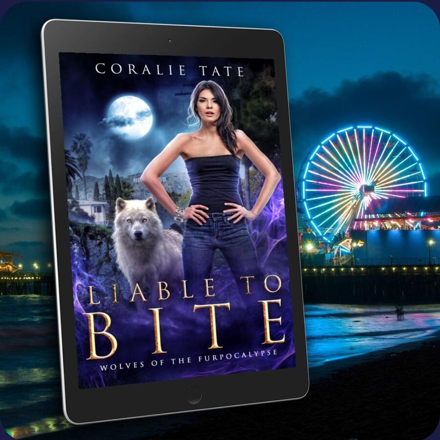 Kindle cover of Liable to Bite